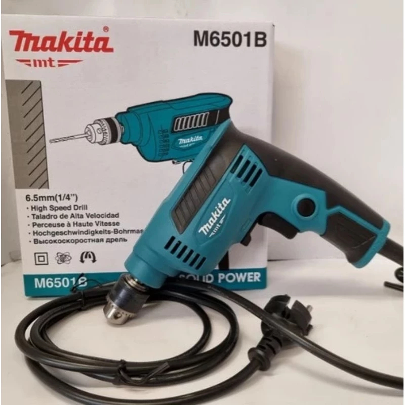 Makita Mesin Bor Tangan 6,5mm 2 Arah M6501B