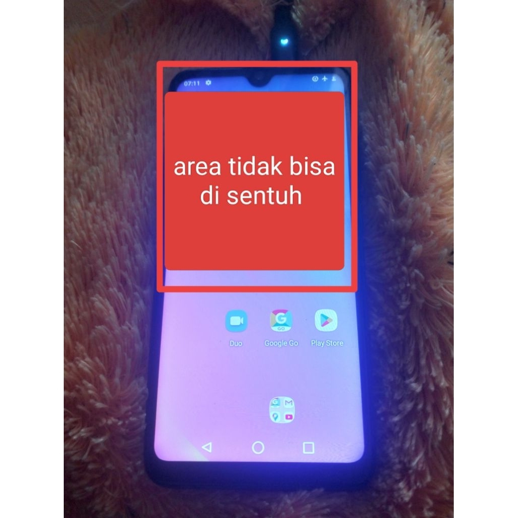 frame lcd advan g5 elite copotan minus