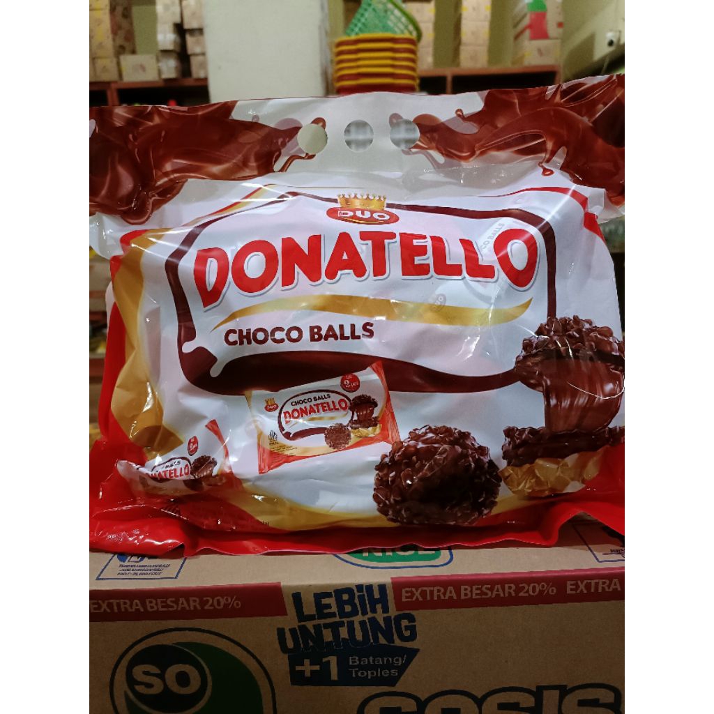 Duo Donatello choco balls isi 40pcs - Donatello bag.