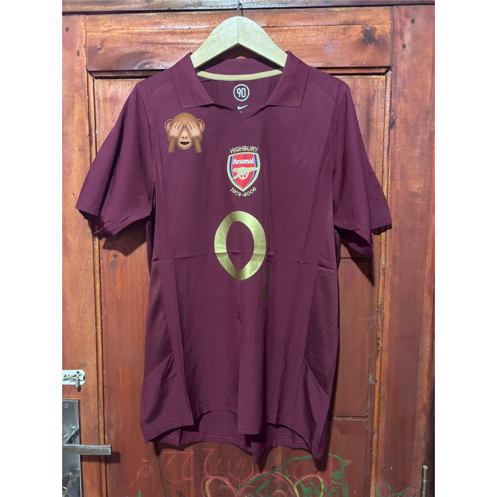 JERSEY ARSENAL RETRO
