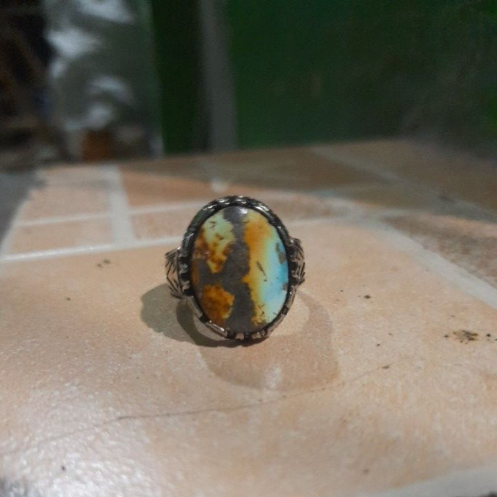 natural Batu pirus persia motif kendit