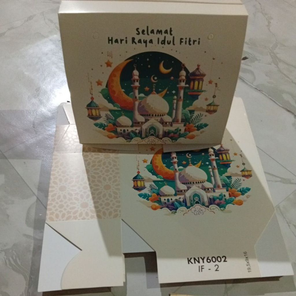 Kotak Hampers Lebaran || Box Hampers Lebaran
