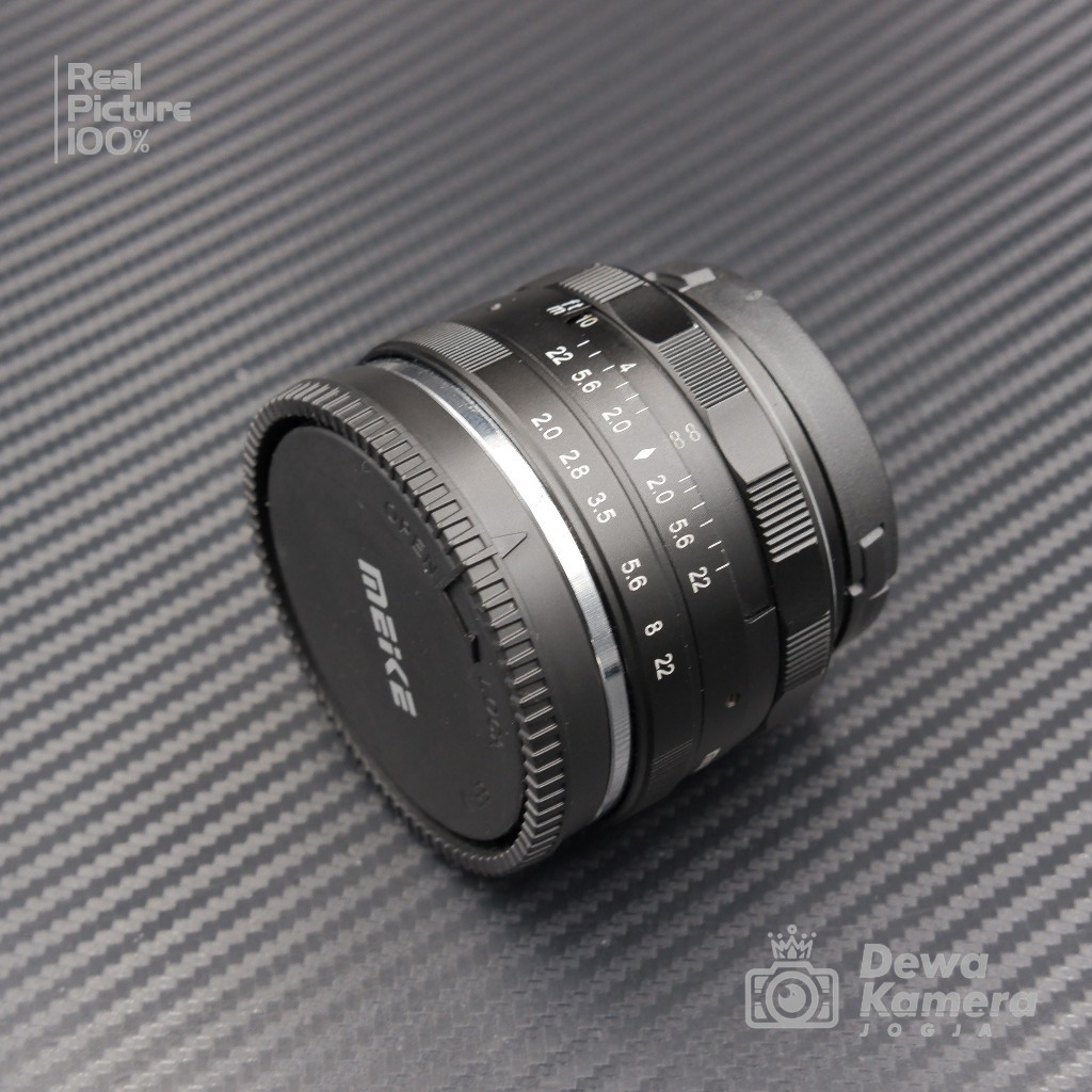 Meike 50mm f/2.0 Manual Canon Fujifilm Sony FIX Second Bekas | Lensa Prime Third Party