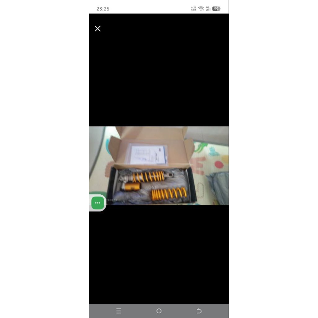 Shockbreaker/shock motor ohlins original HO545 (vario 125,150,160,beat,Yamaha mio sporty masuk)