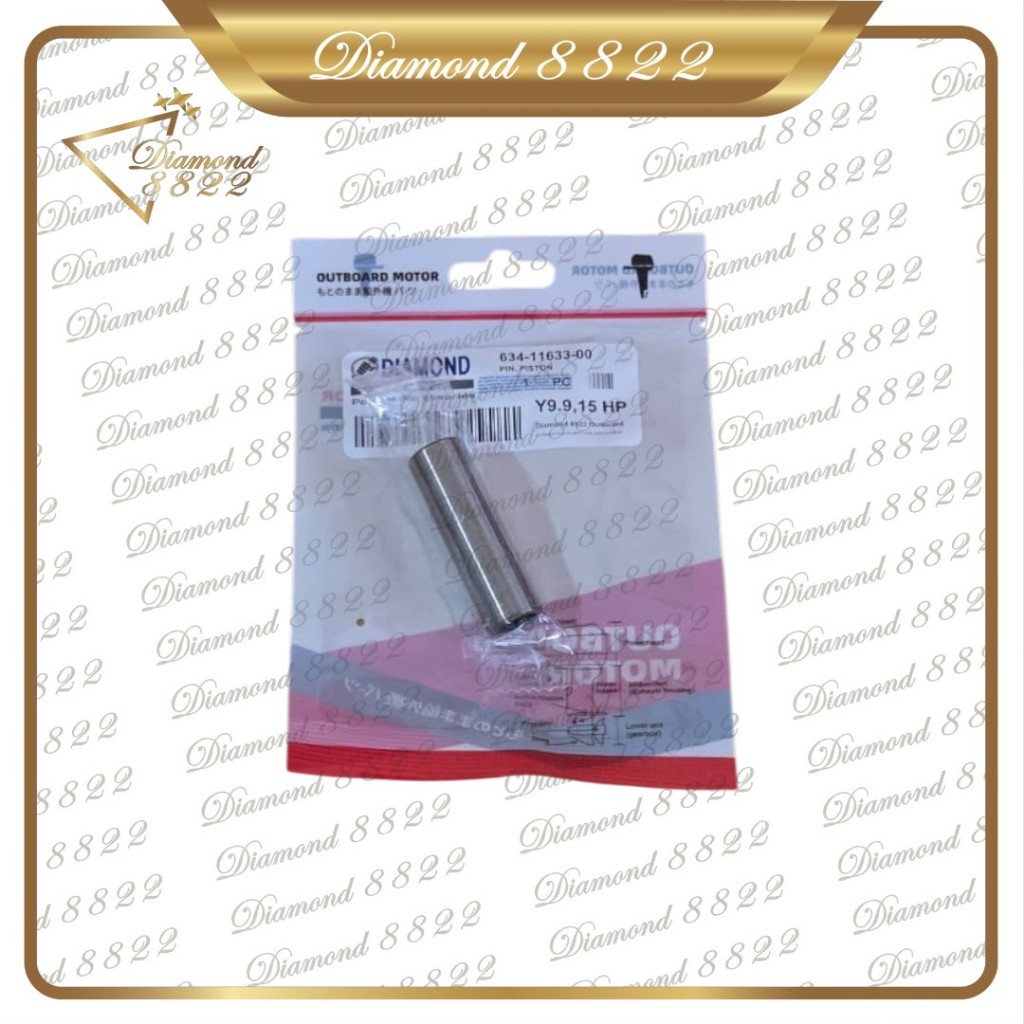 PIN PISTON 15PK 634-11633-00 15PK SPAREPART MESIN TEMPEL OUTBOARD