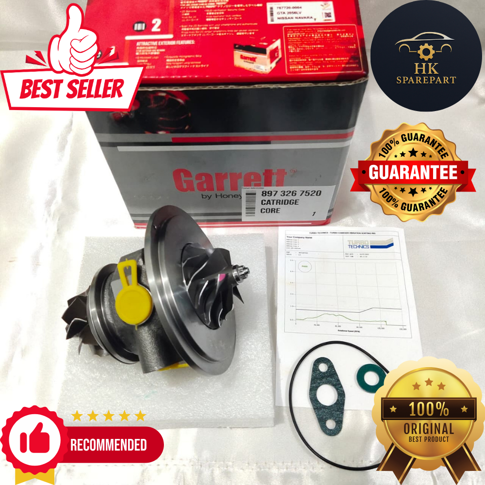 CATRIDGE TURBO ISI TURBO ISUZU NKR 71 GARRETT 8-97326-752-0 ORIGINAL ASLI GARRETT