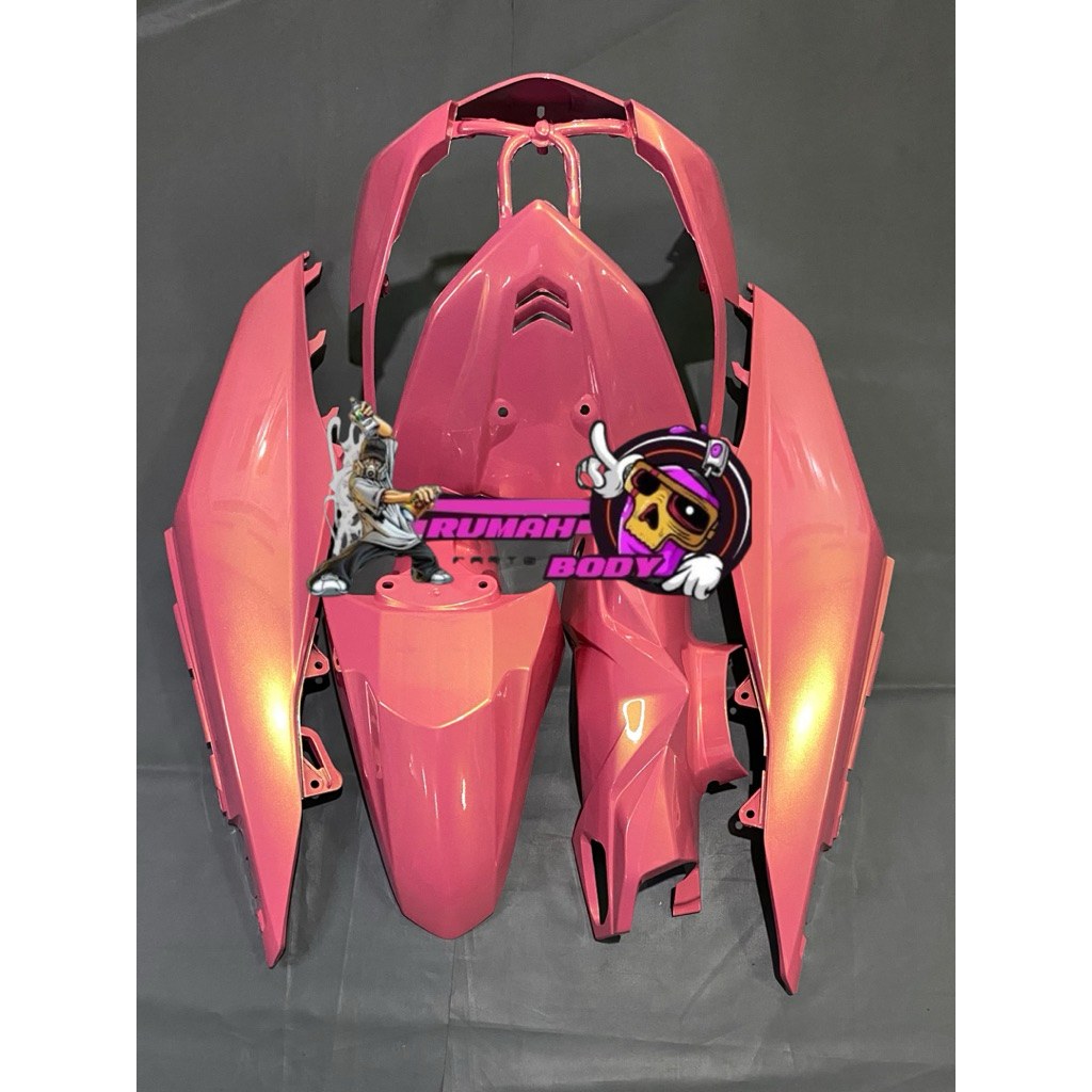BODY FULL HALUS BEAT FI WARNA PINK LEMBAYUNG GOLD