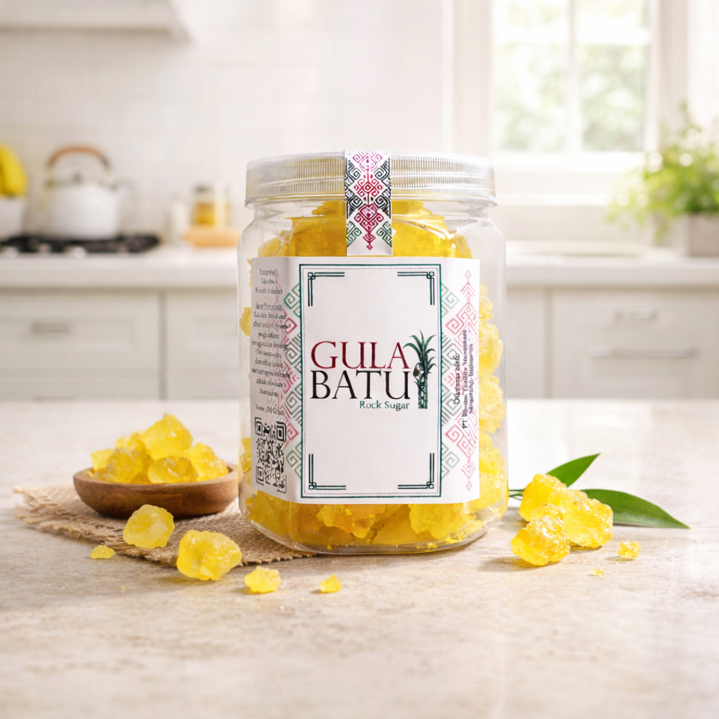 Gula Batu Asli Kristal Kuning Sari Tebu