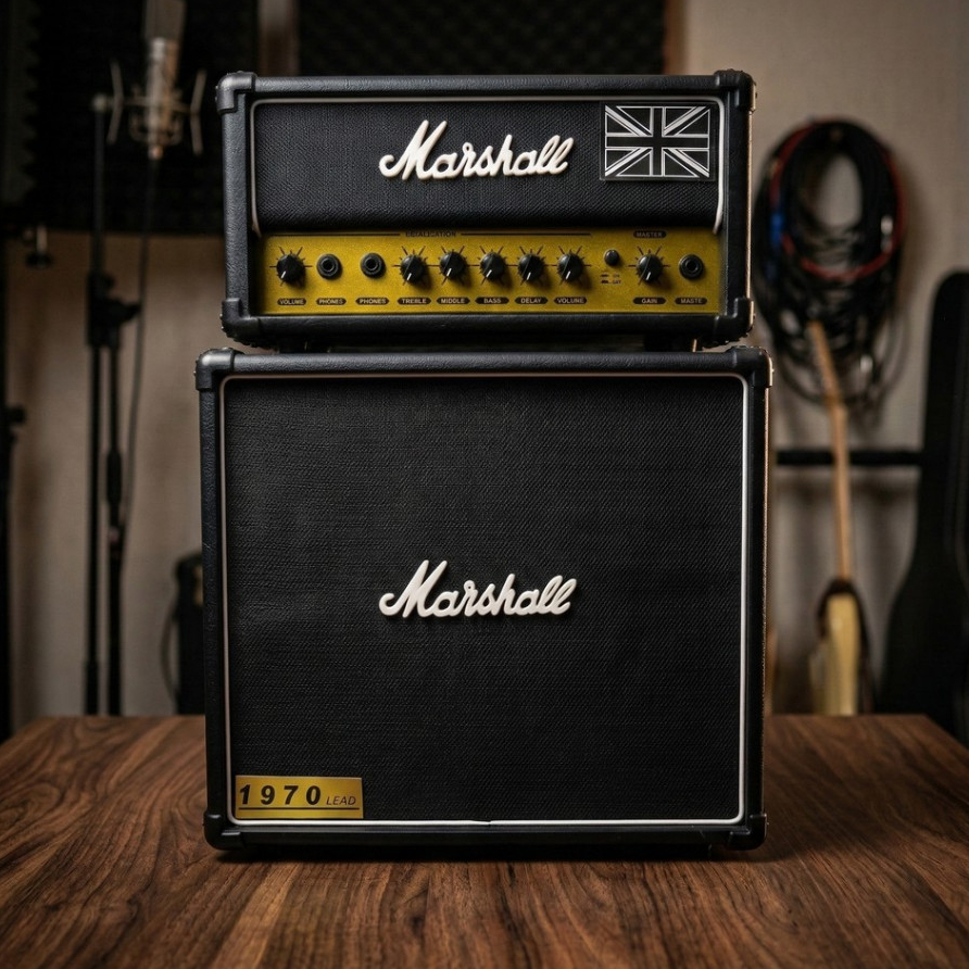 Ampli gitar & bass 10 inch bluetooth 3 input ada bisa untuk karaoke efek distorsi delay termurah