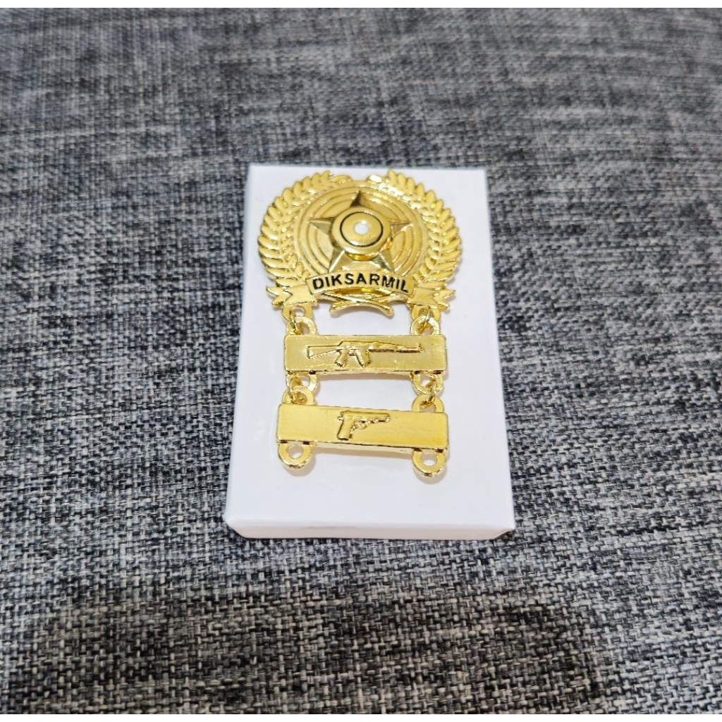 Brivet Wing Diksarmil Unhan Gold Exclusive Kualitas Premium