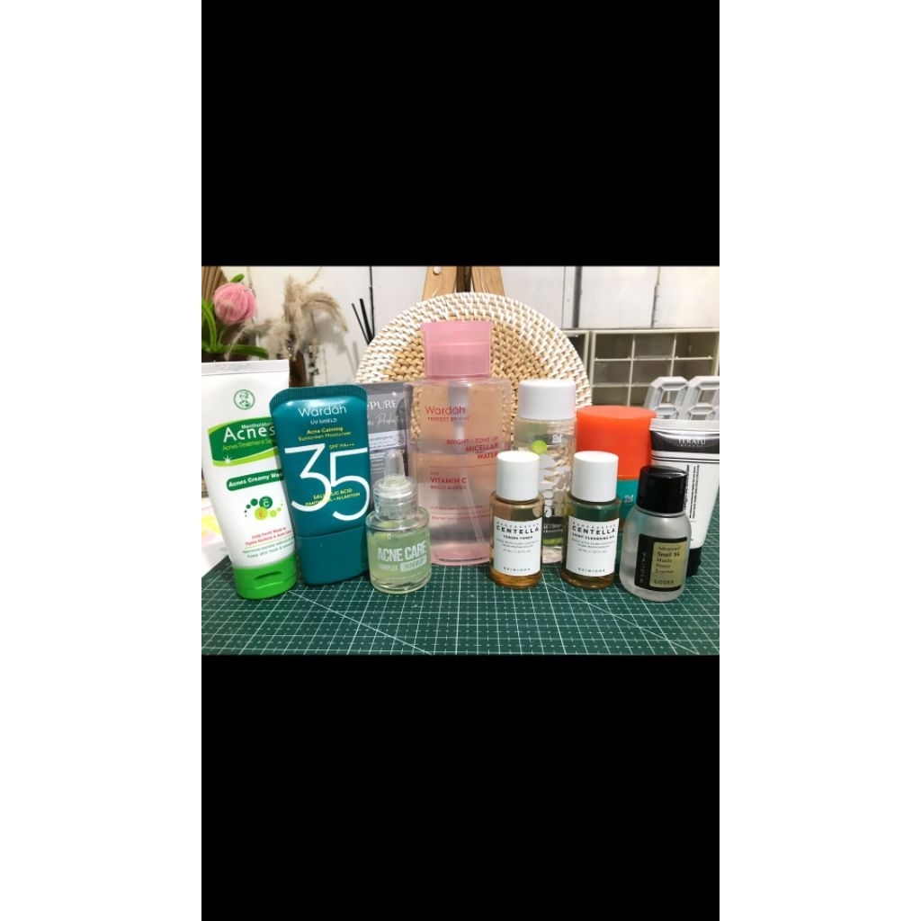 Preloved Skincare Wardah/Skin1004/COSRX/Teratu/Prettywell/Glamazing