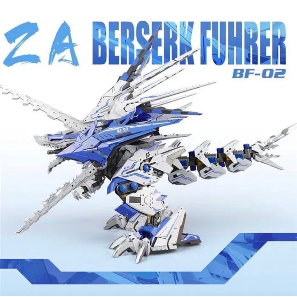 ZA Blue ZoidsLiger Berserk Fuhrer BF 02