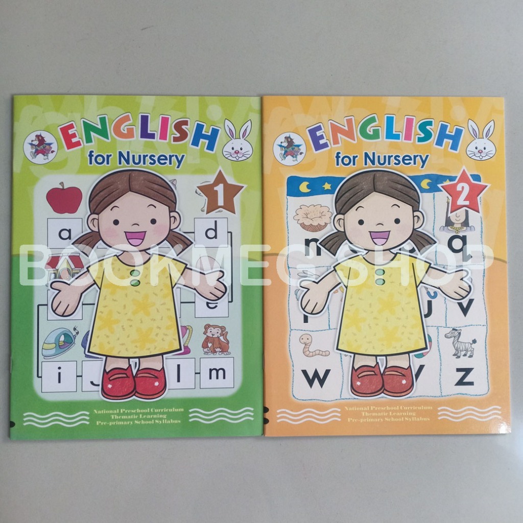 BUKU ENGLISH FOR NURSERY 1/2