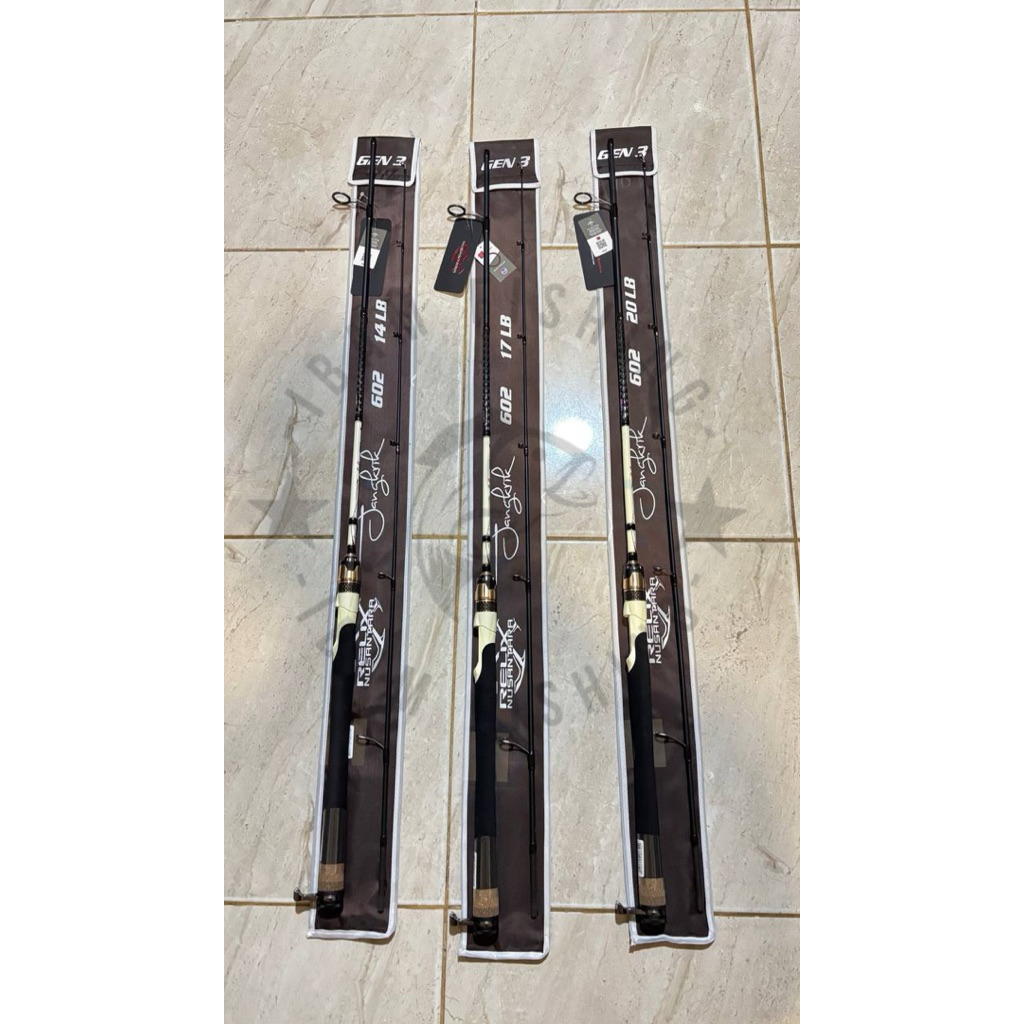 Joran Relix Nusantara JANGKRIK GEN 3 602 14LB • 17LB • 20LB