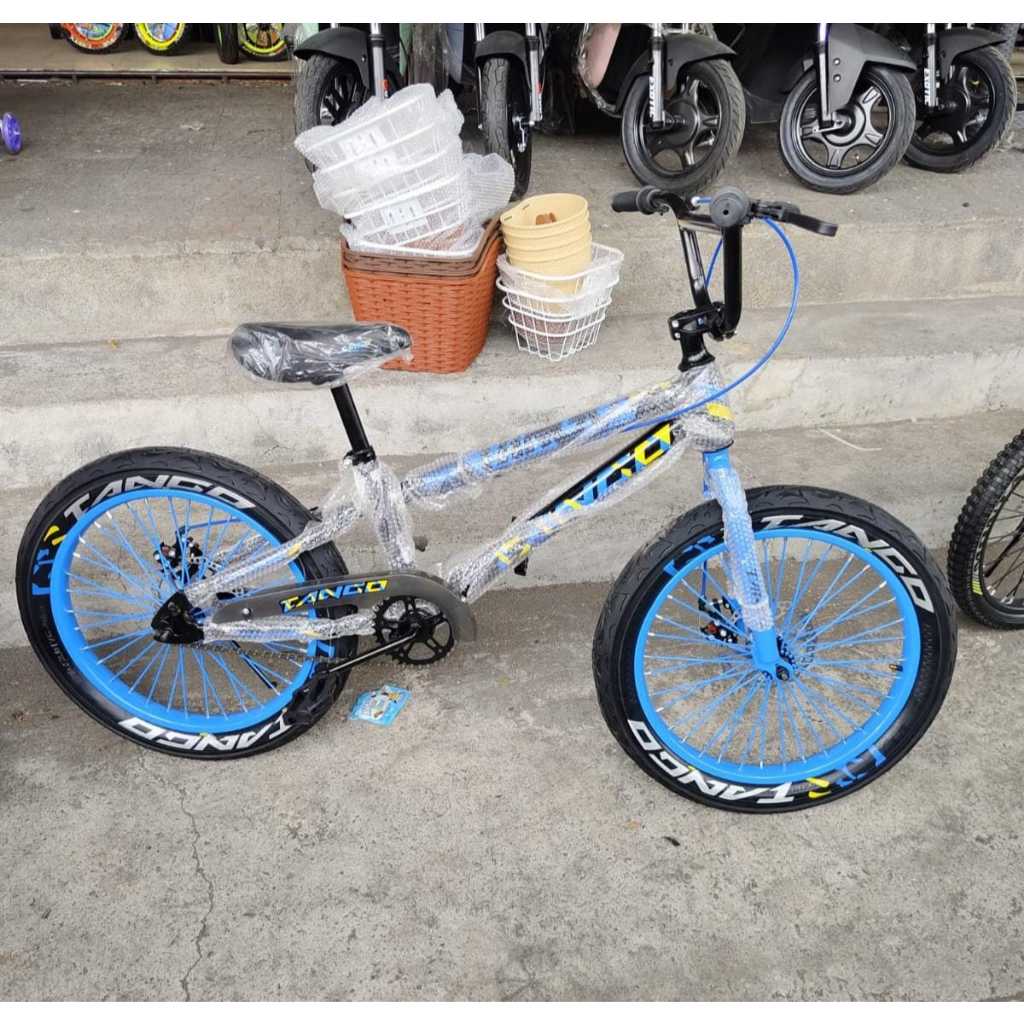 Sepeda Anak BMX 20 Inch Tango Ban Jumbo 3.0 Ban Motif Rem Cakram