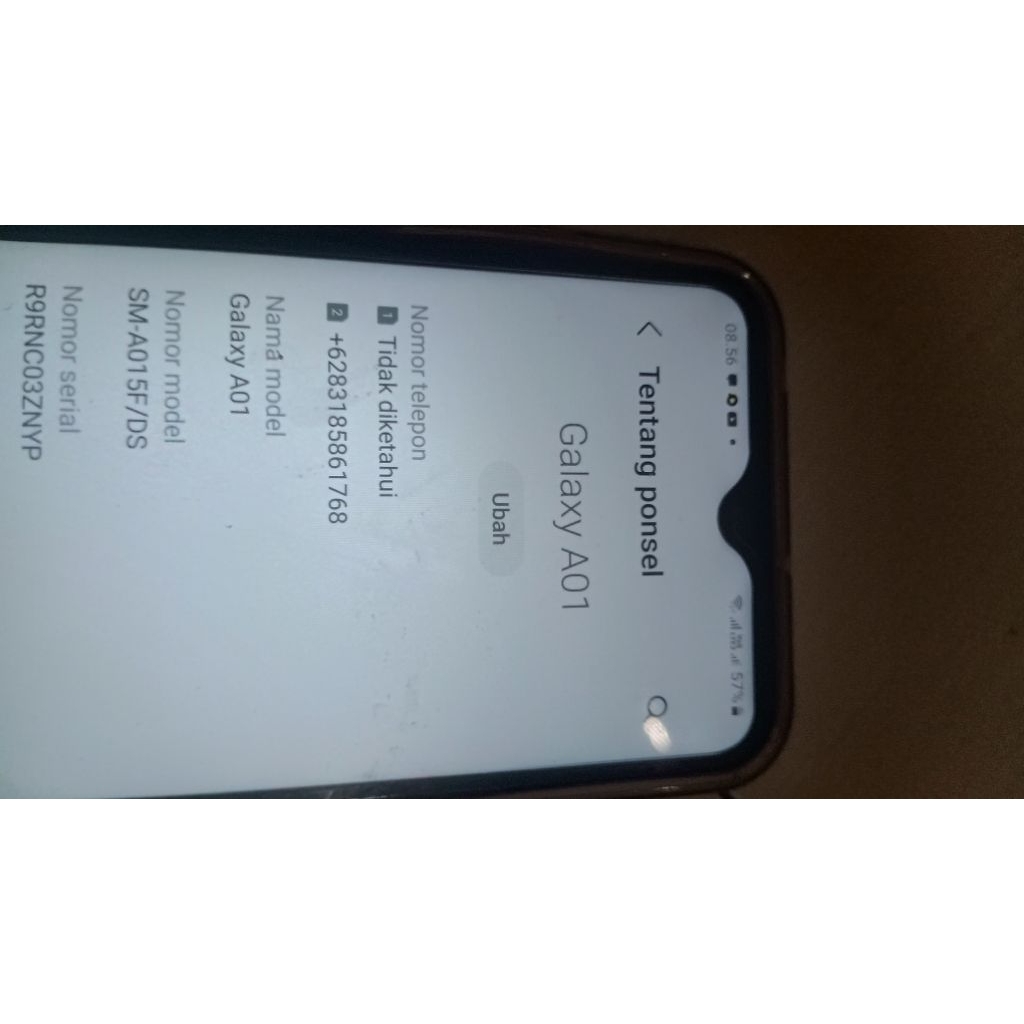 Samsung A01 Ram 2/16 Batangan