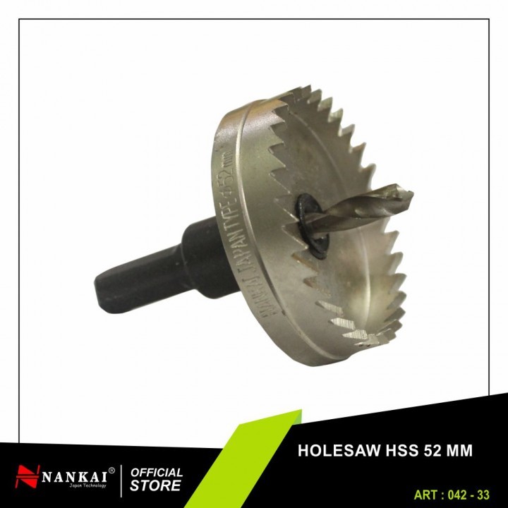 HOLESAW HSS 52 MM nankai