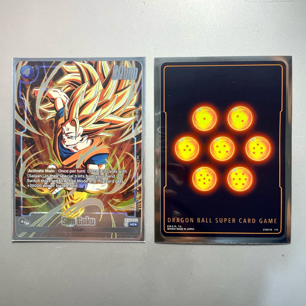 Sleeve Dragonball Fusion World - 50 pcs Seven Dragonball