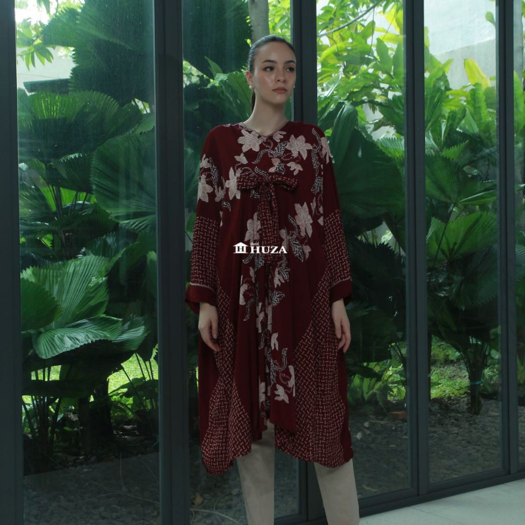 BATIK HUZA - TUNIK BATIK WANITA TUNIK LASZLO