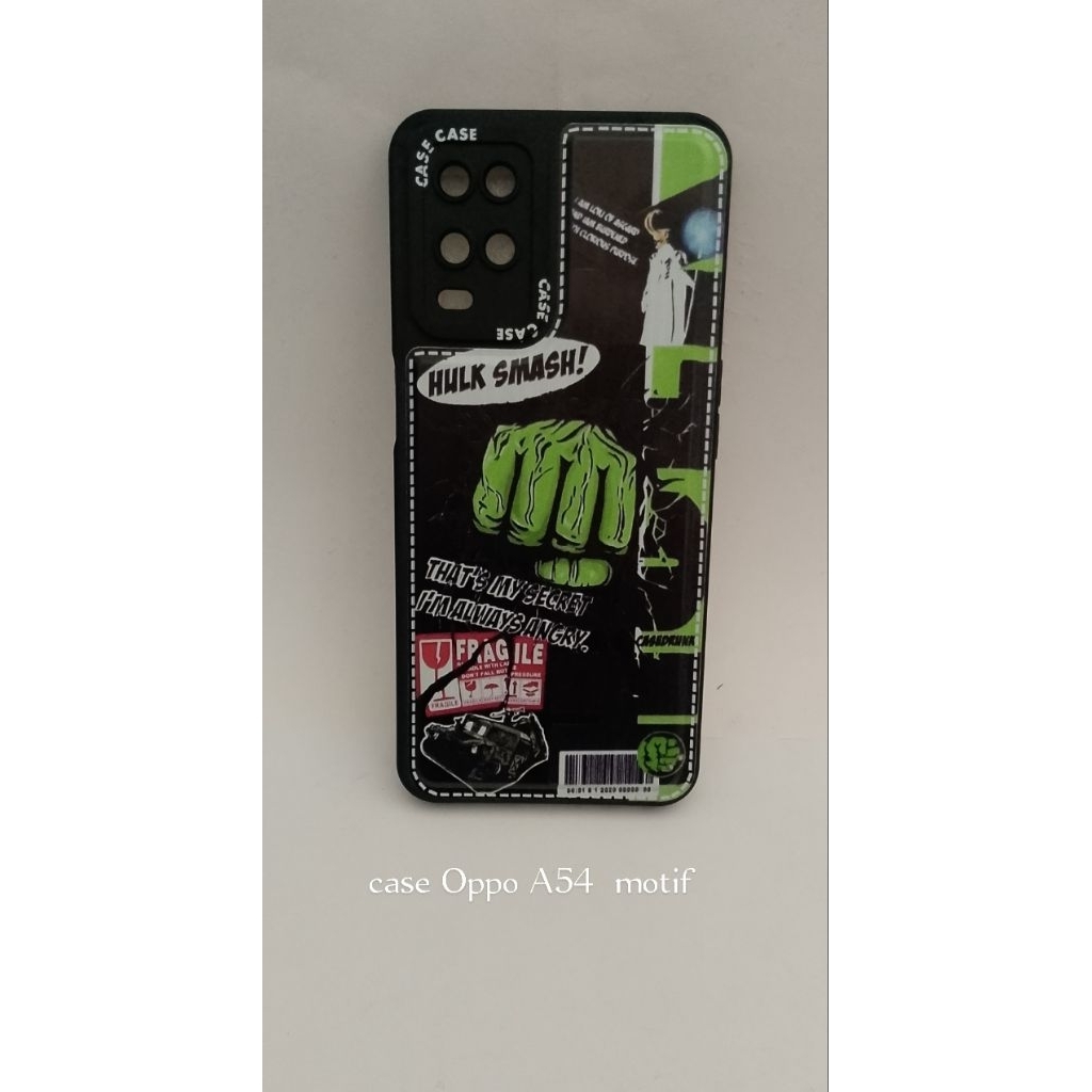case hp oppo A54 motif