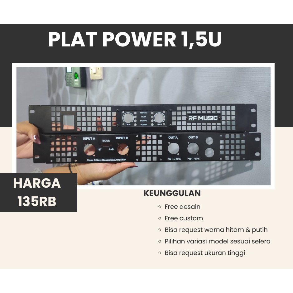 plat power 1,5u