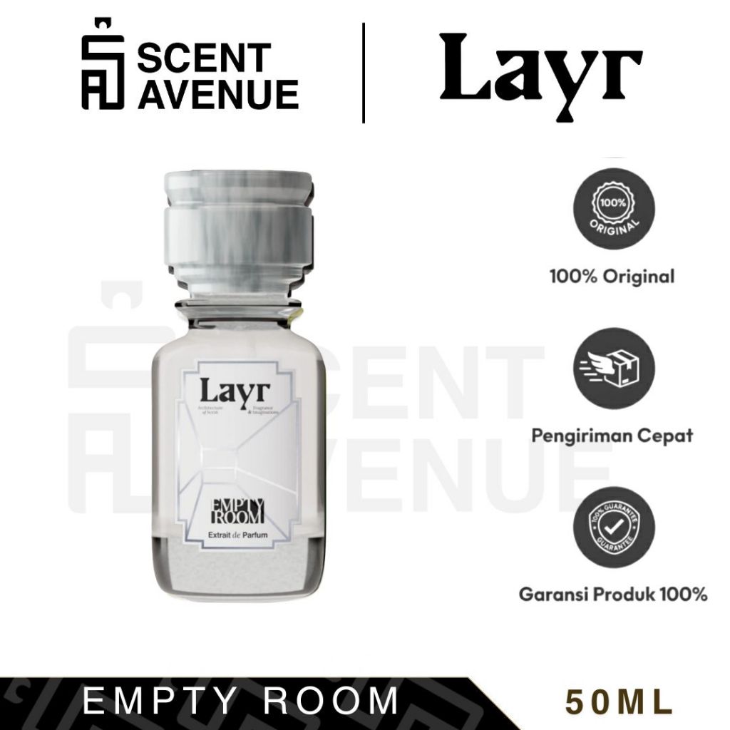 LAYR | EMPTY ROOM | 50 ML | EXTRAIT DE PARFUM