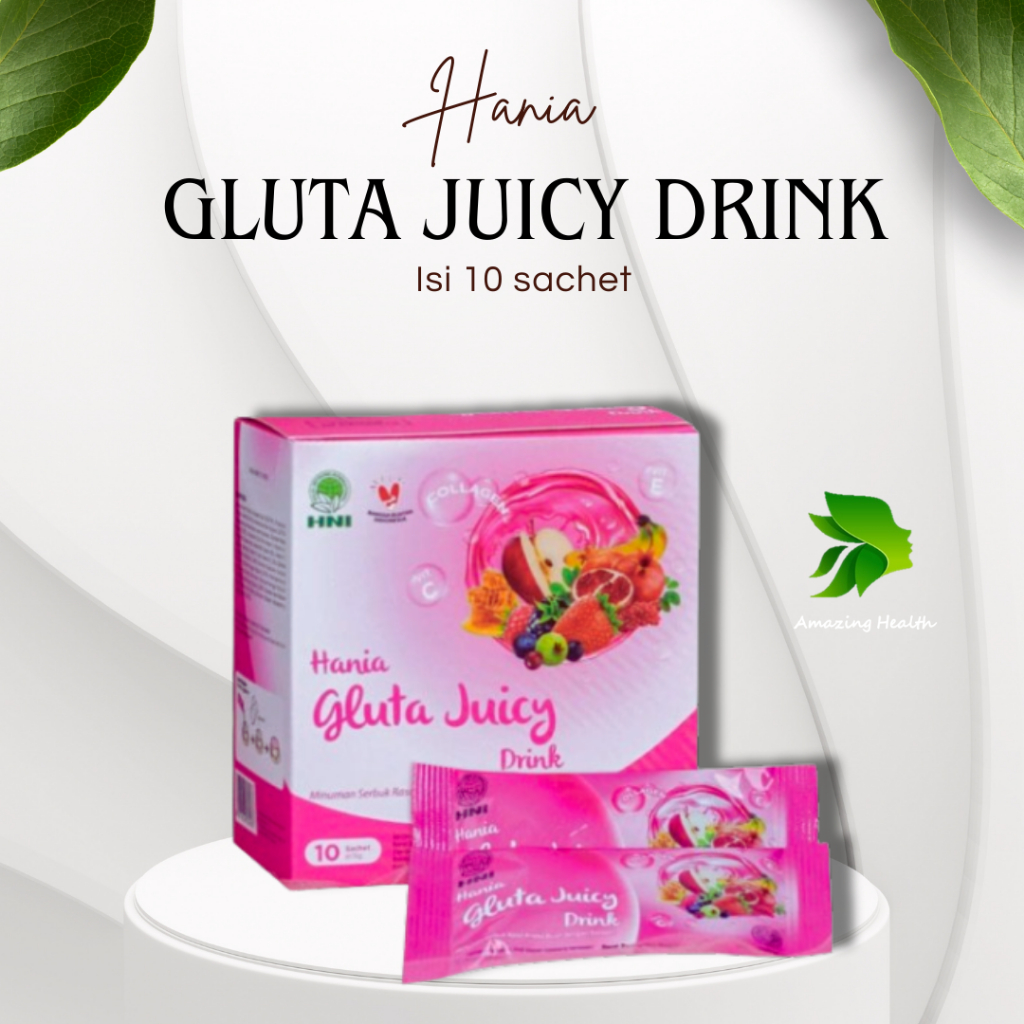 Hania Gluta Juicy Drink HNI - Minuman Kolagen