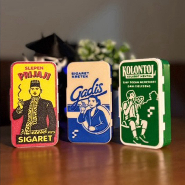 Vintage Series - Slepen Masa Kini Kotak Lintingan Box Linting