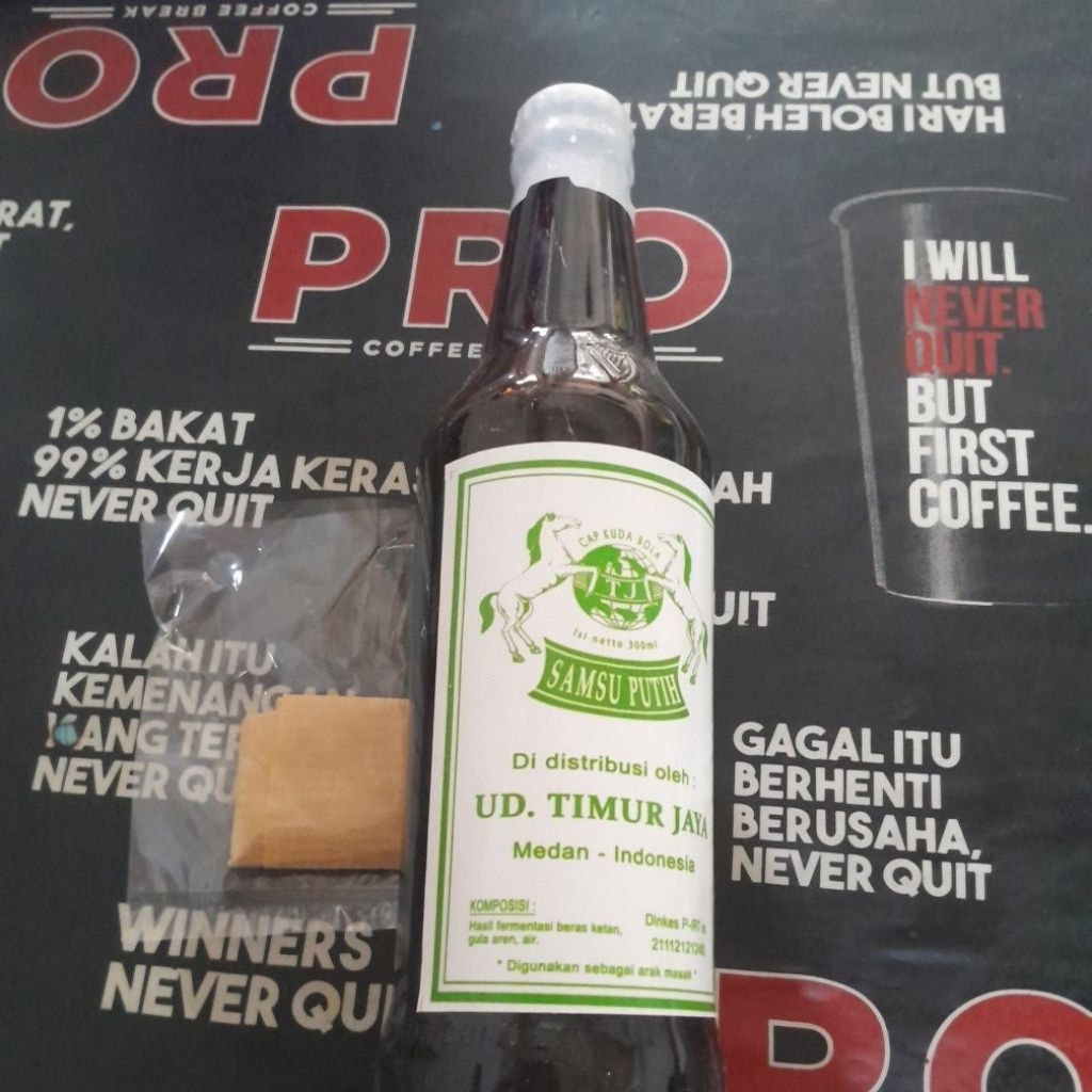 Samsu Putih dan Tawar Bulan Jahe