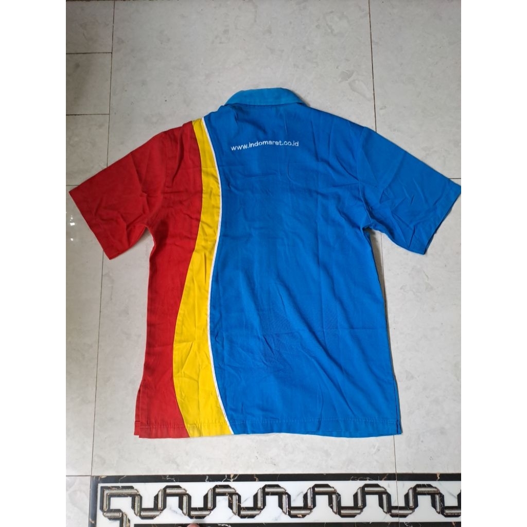 Baju Seragam Indomaret Original size L Preloved