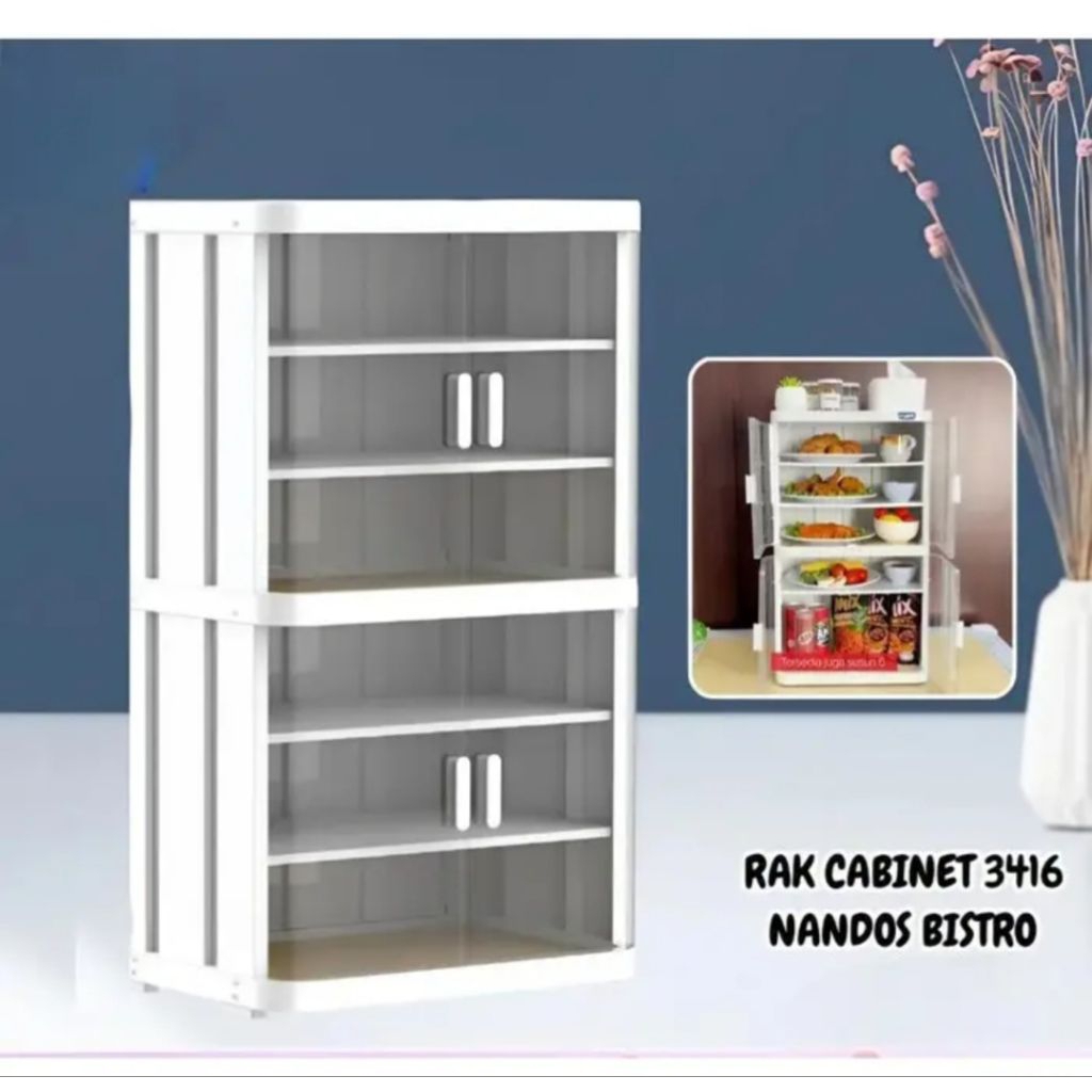 Food Cabinet Nandos Tempat Penyimpanan Makanan Tedung Saji Modern Tempat Serbaguna