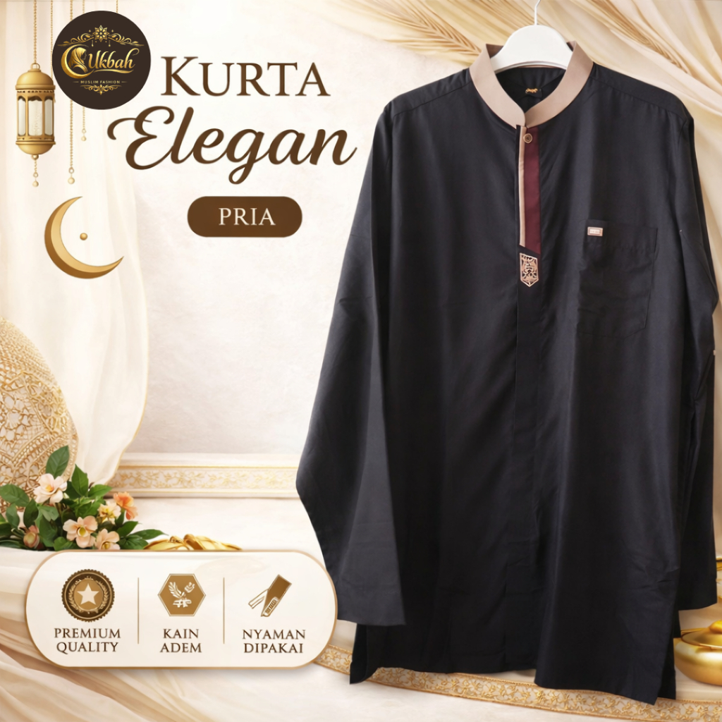 Baju Muslim Al-Luthfi Lengan Panjang