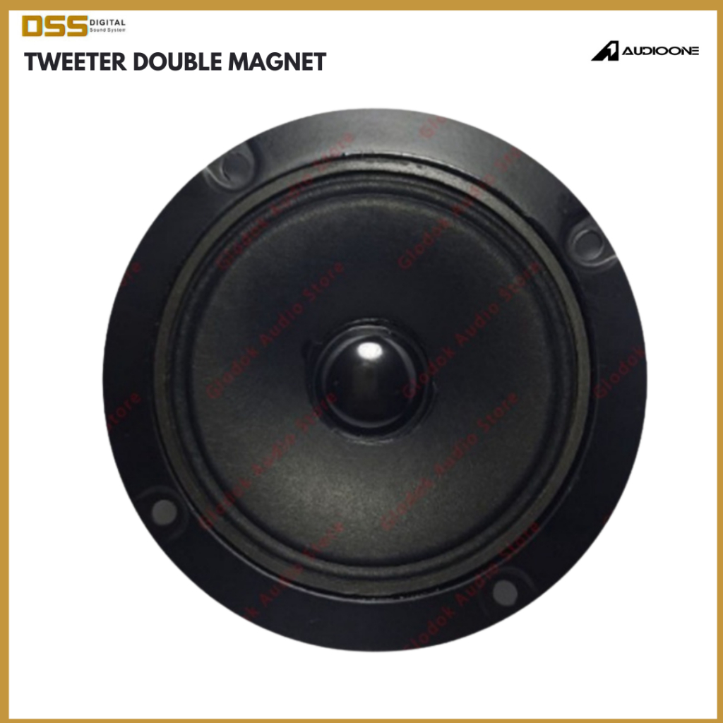 Tweeter Double Magnet 3 Inch 150 Watt | Pengganti Tweeter Speaker Karaoke I DSS