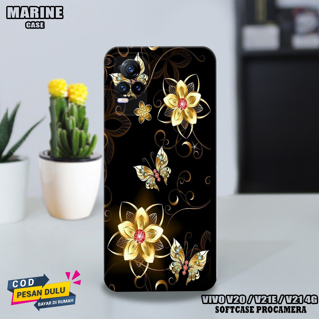 case vivo v21e / v20 / v21 4g ( btfrly ) vivo v21e / v20 / v21 4g - casing hp  - case hp - case terb