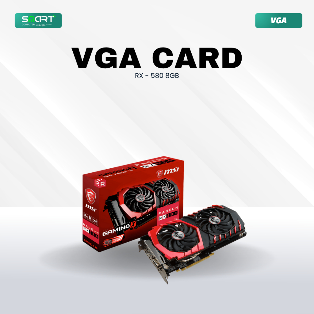 SMART VGA Card RTX RX DDR5 DDR6 DDR7