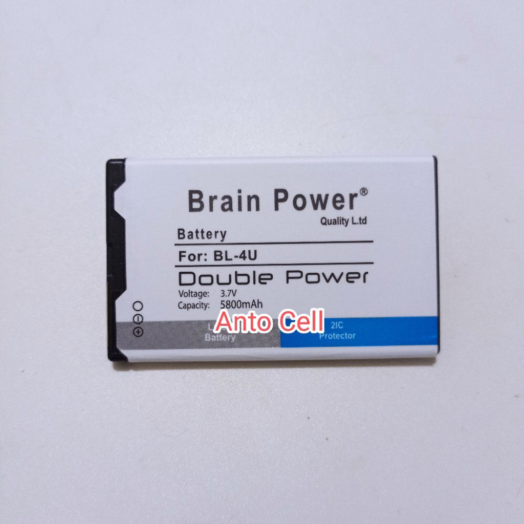 Baterai batre Nokia Asha 210 BL-4U Nokia 300 305 306 308 309 310 311 501 BL4U double power battery h