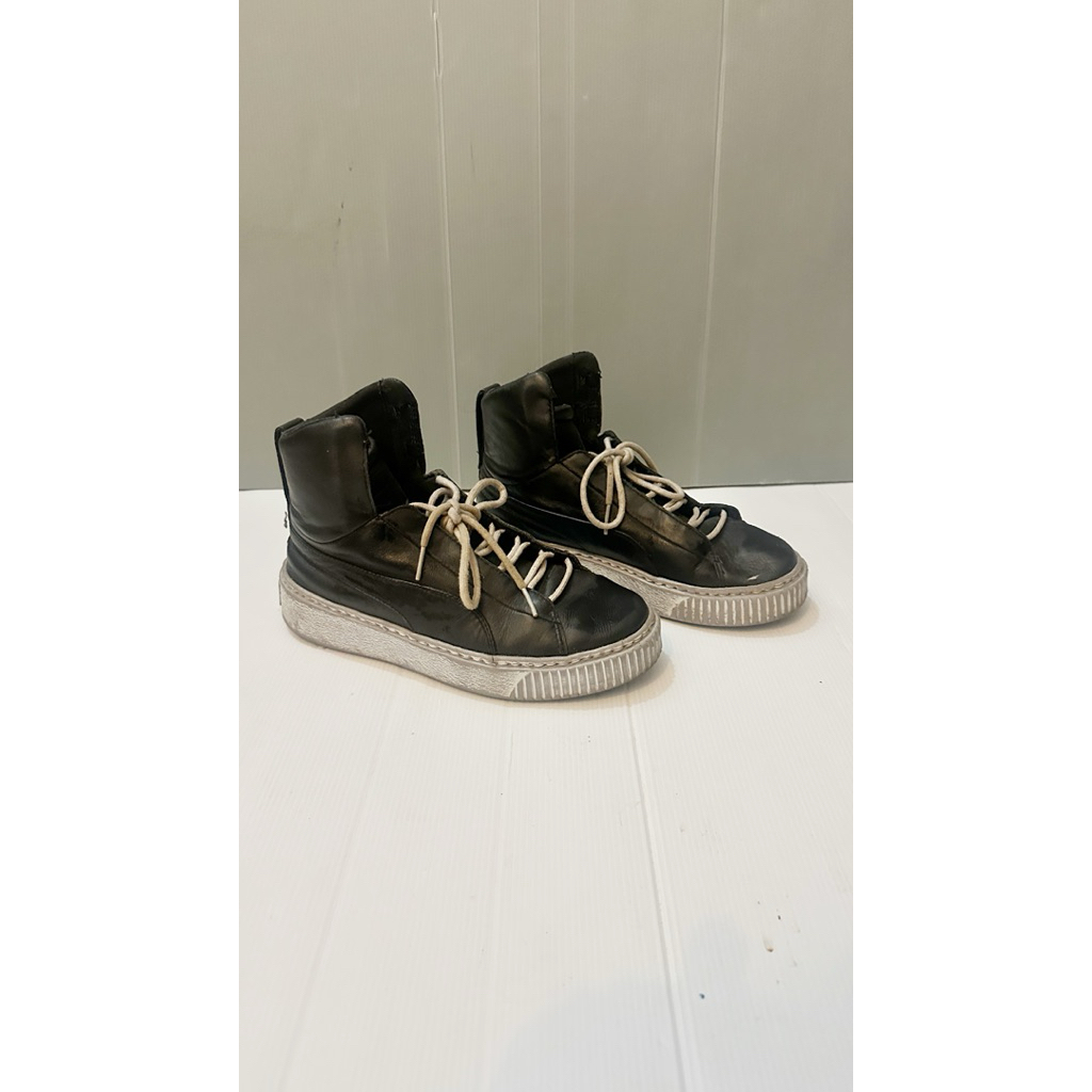 Puma High Top Sneakers Hitam – Preloved Original
