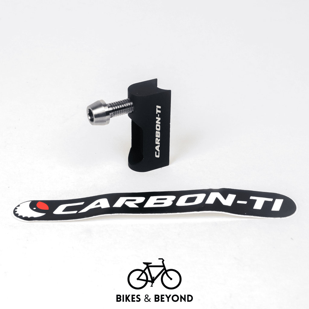 Carbon-Ti X-Derailleur Adapter – Front Derailleur Riser for Oversize Chainring