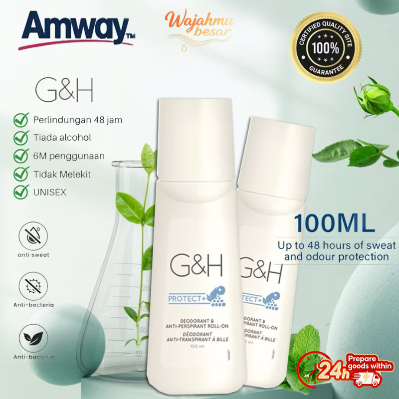 NEW Amway Deodorant G&H Protect Antiperspirant Deodorant Roll-On 100ml/Amway Deodorant