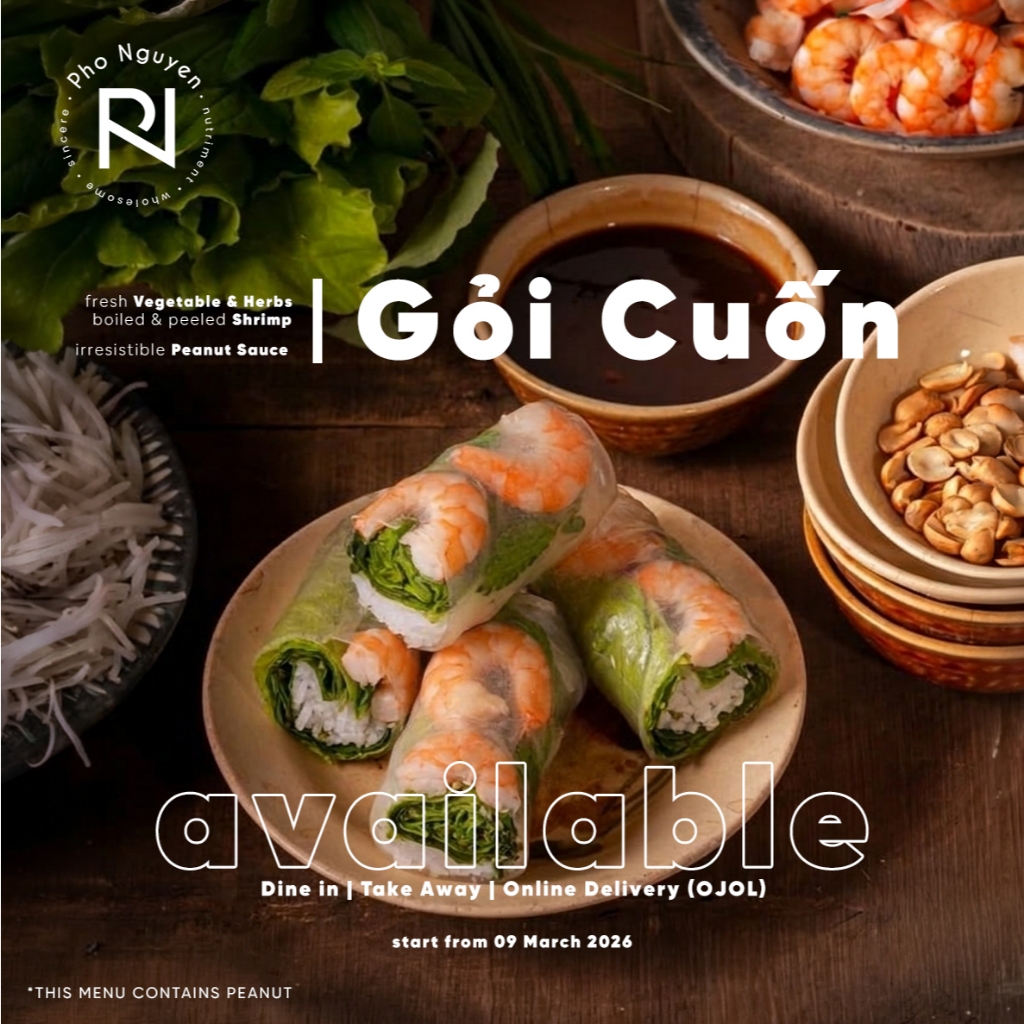 Fresh Vietnam Spring Roll Salad Udang Roll