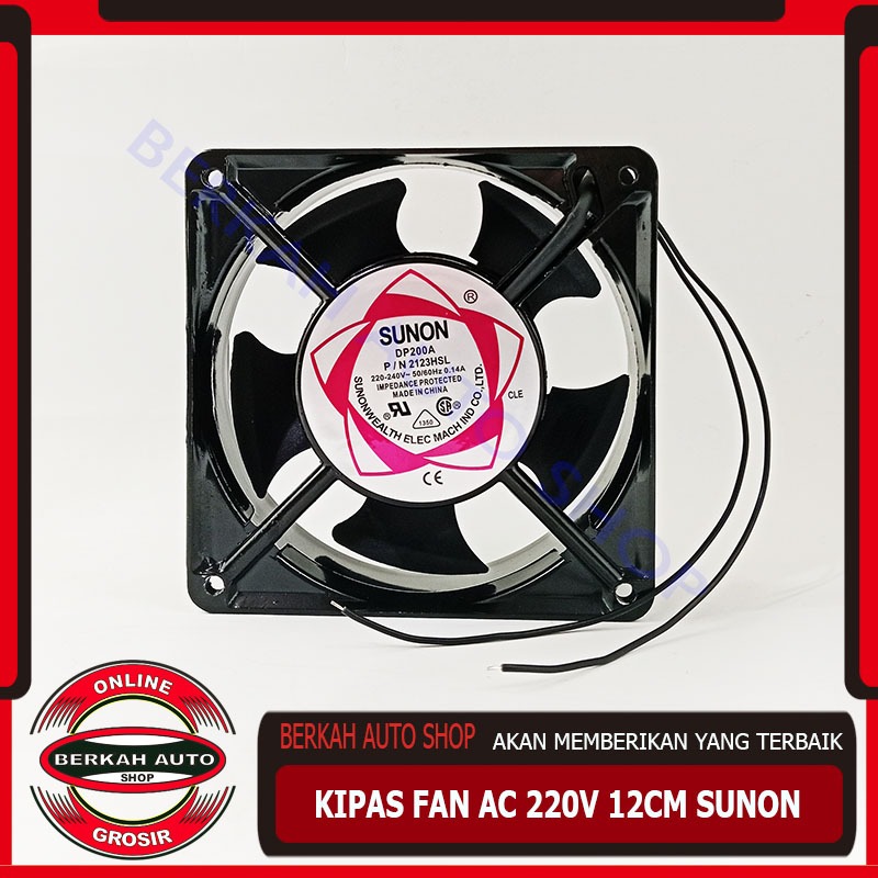 Kipas Pendingin Fan AC SUNON 12cm 220v original