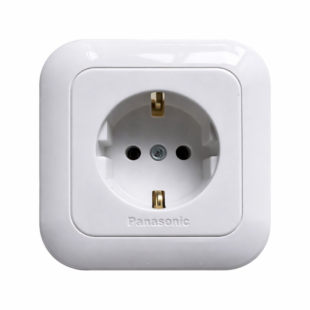 Stop Kontak Saklar Lampu Panasonic Original Warna Putih