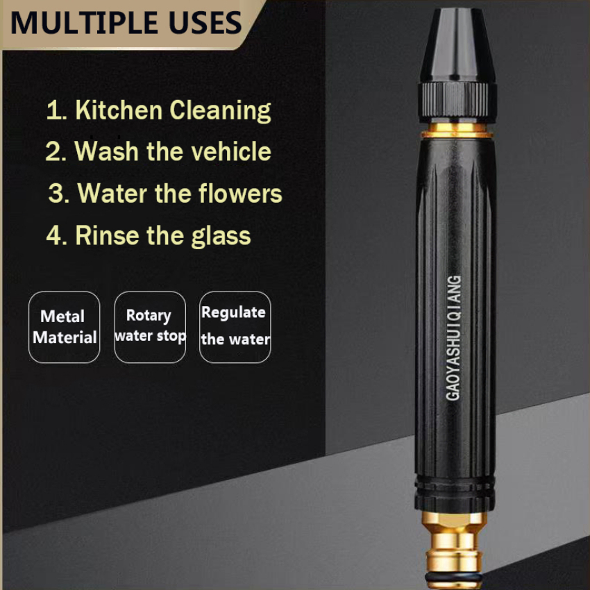 [ SUPER ] semprotan air kuningan new upgrade hose nozzle jet water steam semprotan air taman motor m