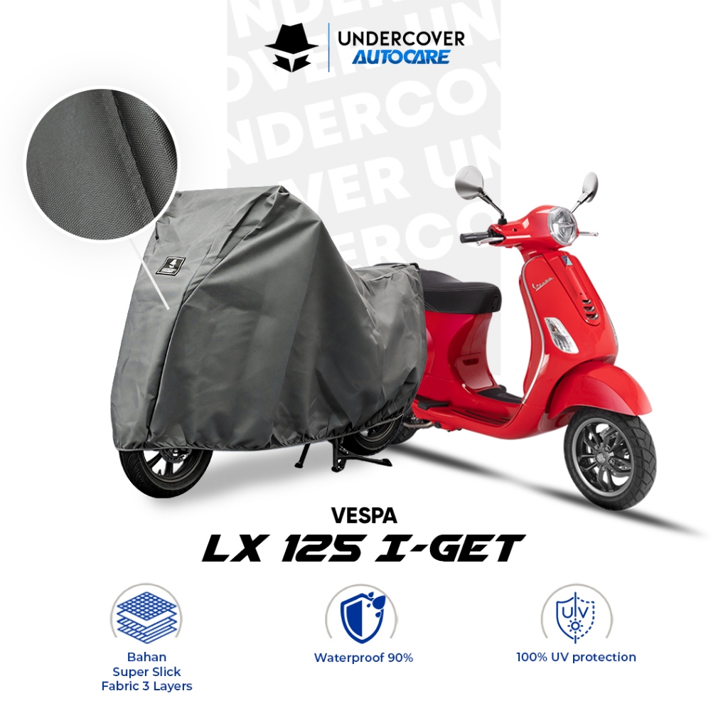 Undercover Autocare - Cover Motor Vespa LX 125 I-Get Premium