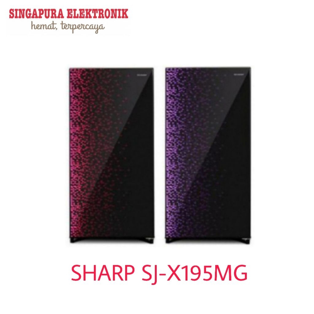 Sharp Kulkas 1 Pintu SJ-X195MG