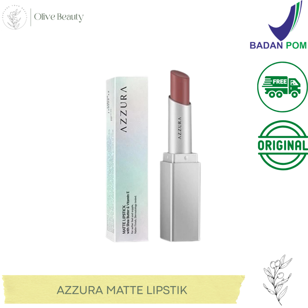 AZZURA LIPSTICK | AZZURA MATTE LIPSTIK ORIGINAL BPOM