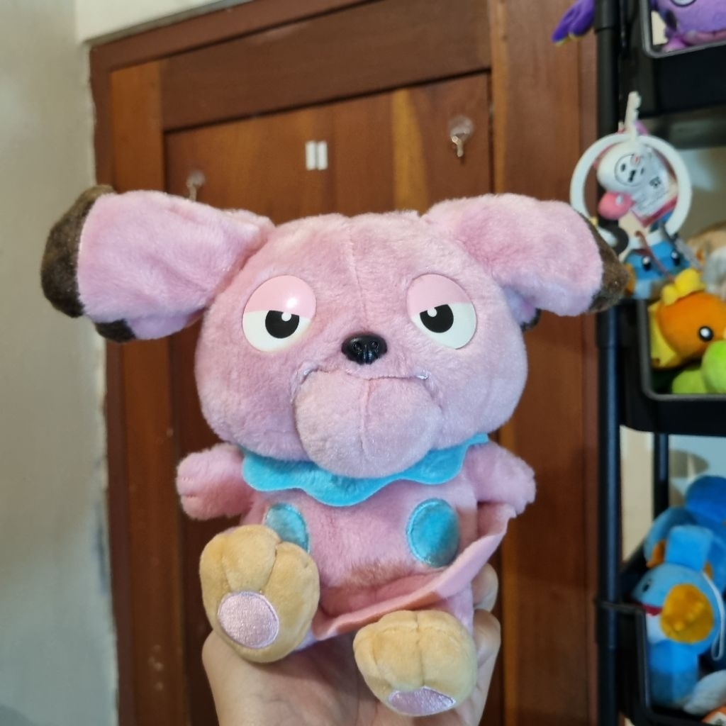 Boneka Pokemon Snubbull WCT Detective Pikachu Special Edition Mata Keras (Read Note)