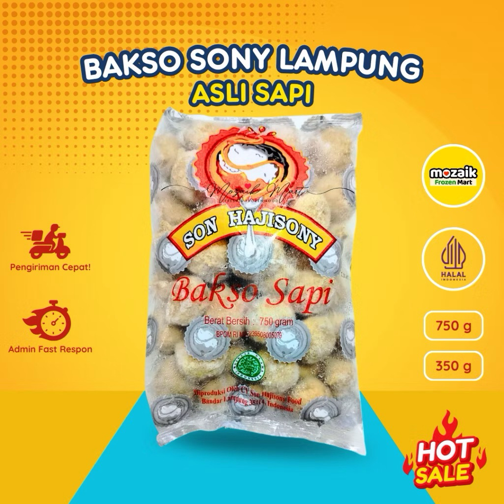 Bakso Sony Lampung Original