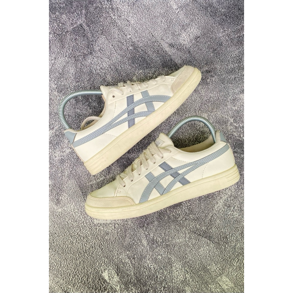 Onitsuka Tiger Advanti White Grey Sneaakers Preloved Size 37