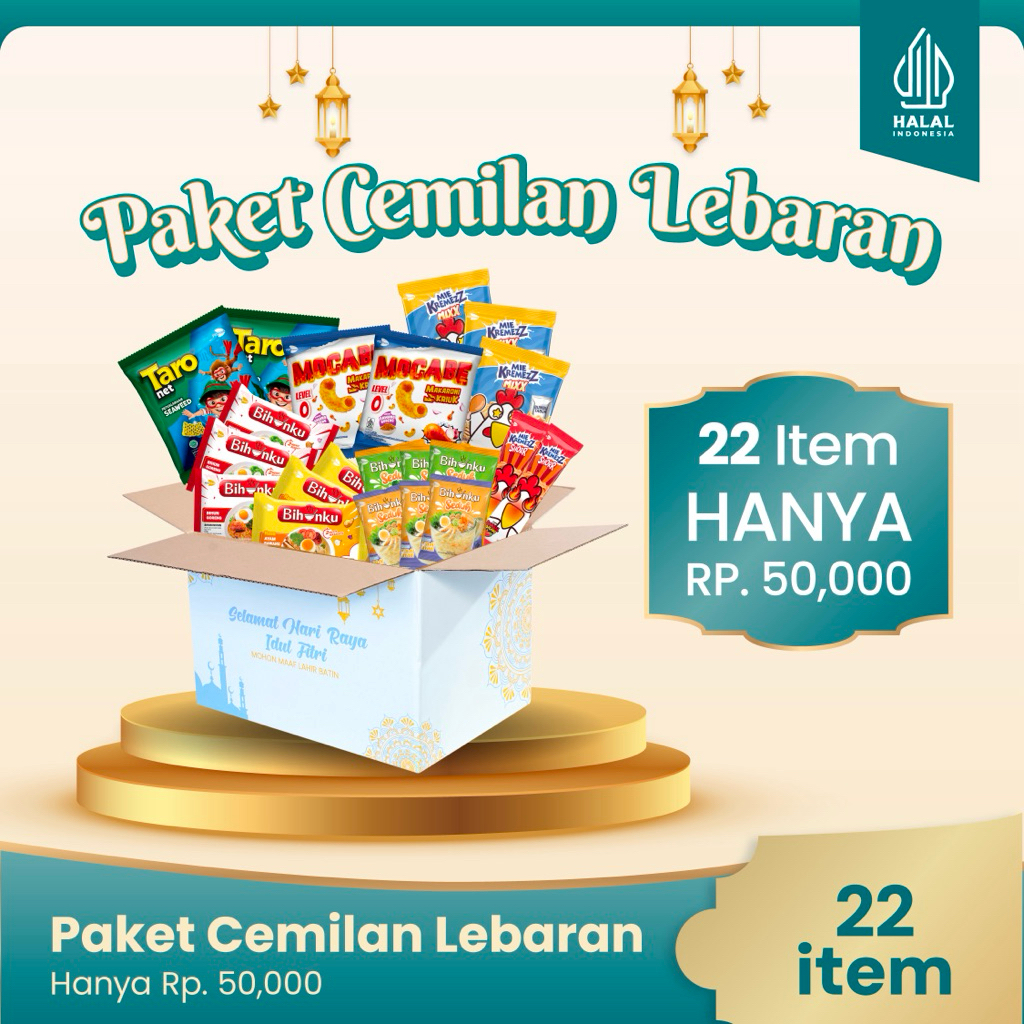 Paket Bingkisan Hari Raya - Paket Camilan Lebaran